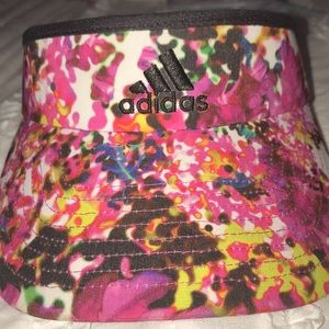 Adidas floral visor